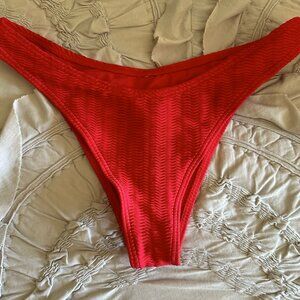 Billabong red bathing suit bottoms size S